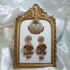 Jhumka Tikka & Earrings Set