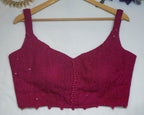 Lucknowi Embroidered Blouse
