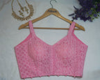 Lucknowi Embroidered Blouse