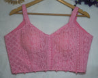 Lucknowi Embroidered Blouse