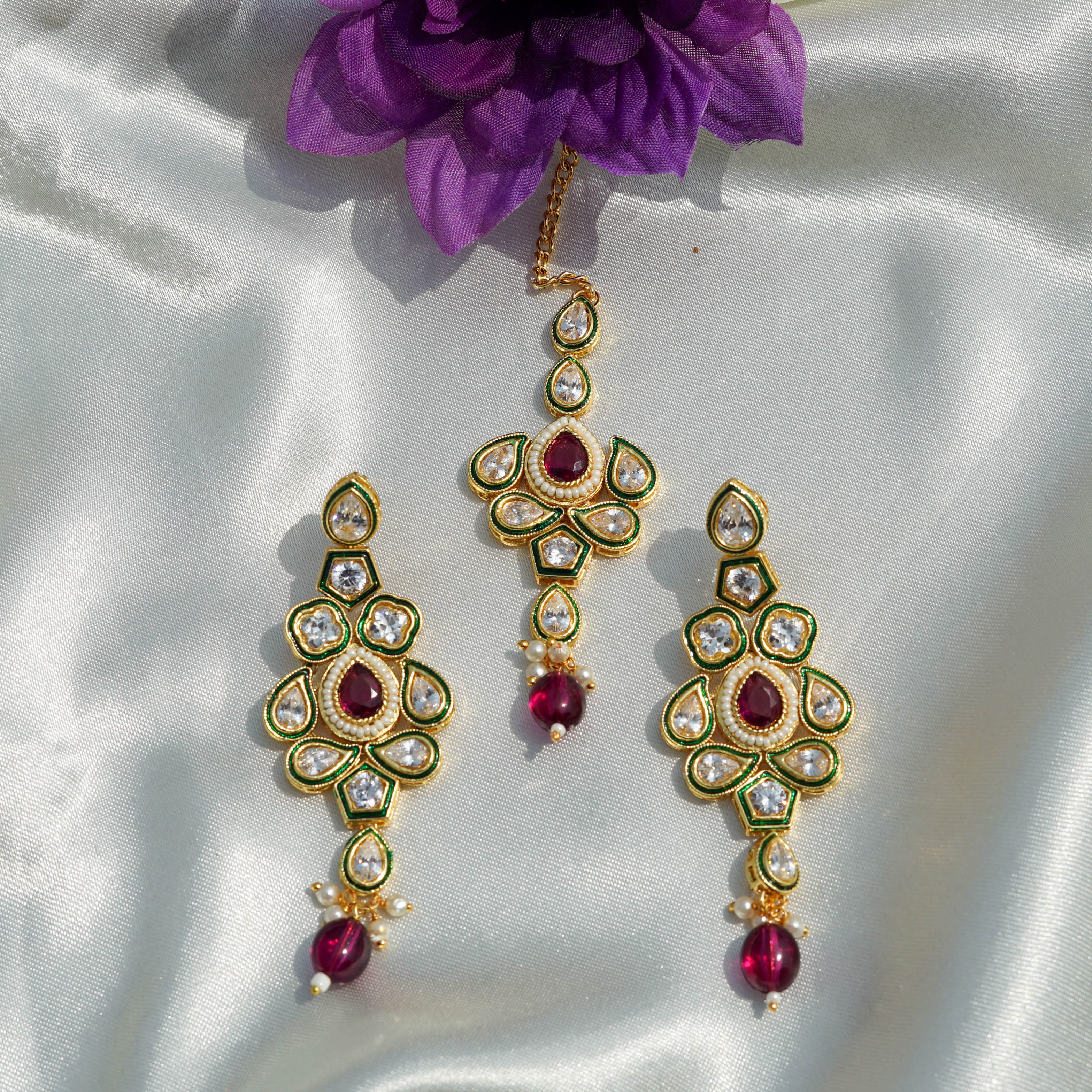 Majestic Kundan Set