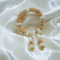 Indian Pearl Cluster Bracelet