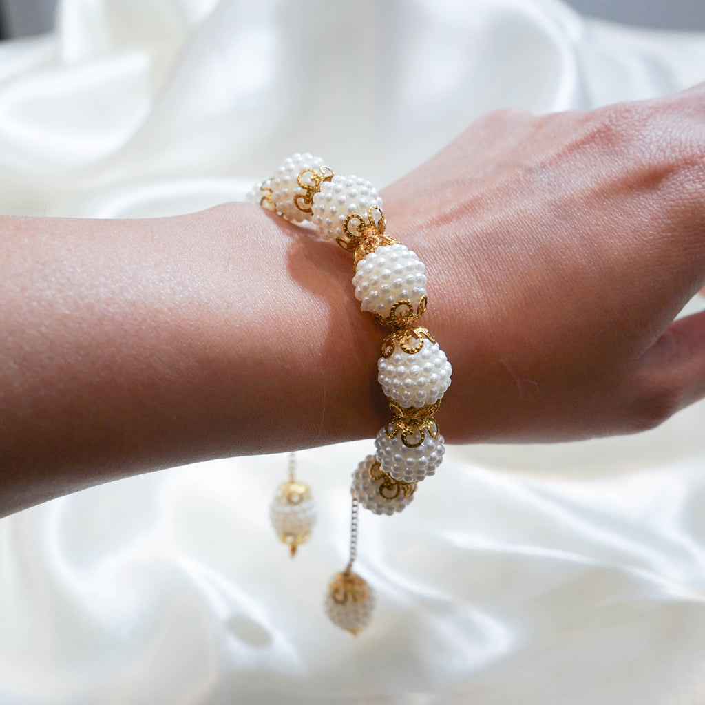 Indian Pearl Ball bracelet
