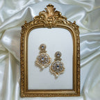 Pearl Polki Tikka & Earrings