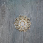 Pearl Cone Tea Light Platter