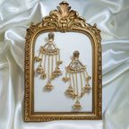 Kashmiri with Pearl Jhumka Drops Earring