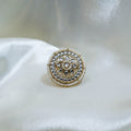 Indian Colourful Pearl Statement Ring