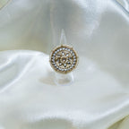 Indian Colourful Pearl Statement Ring