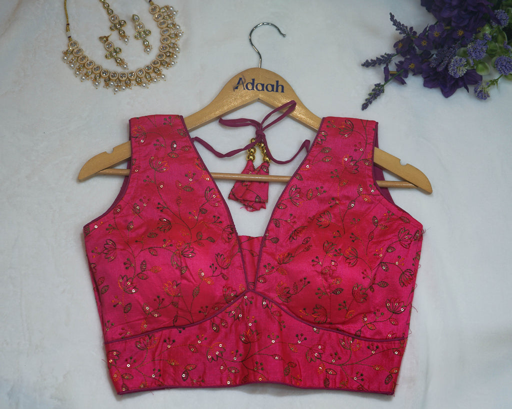 Floral Embroidered Blouse