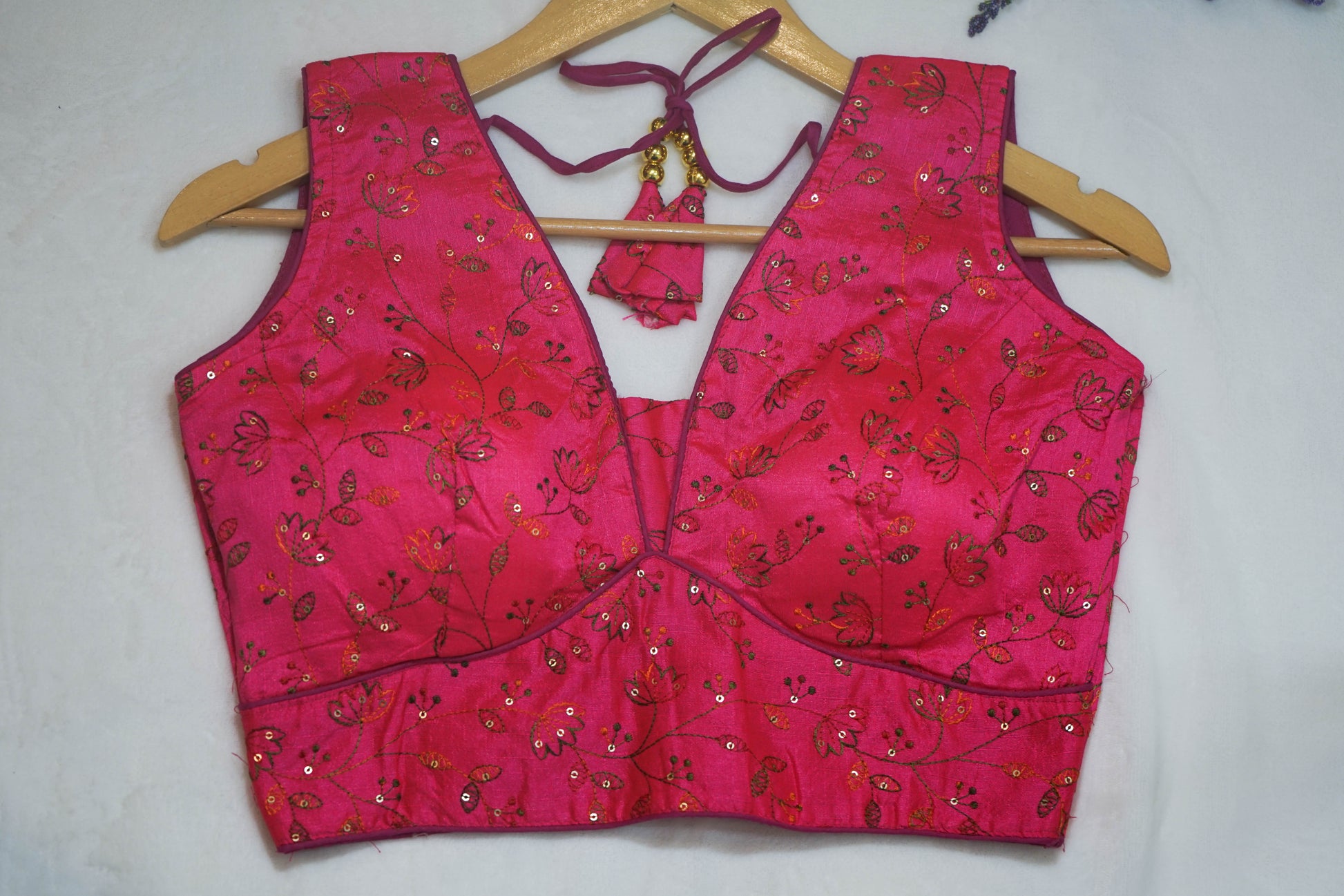 Floral Embroidered Blouse