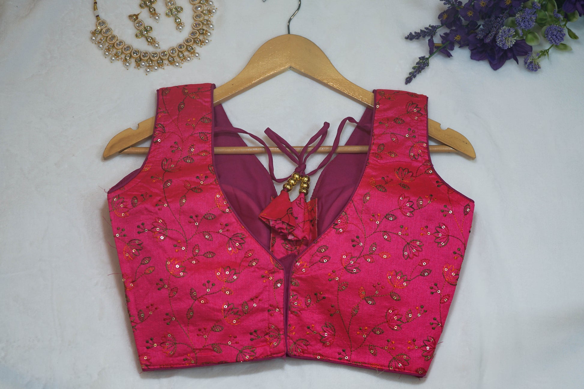 Floral Embroidered Blouse