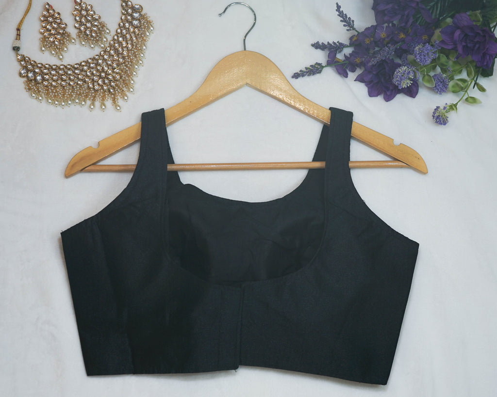 Plain Sleeveless Blouse