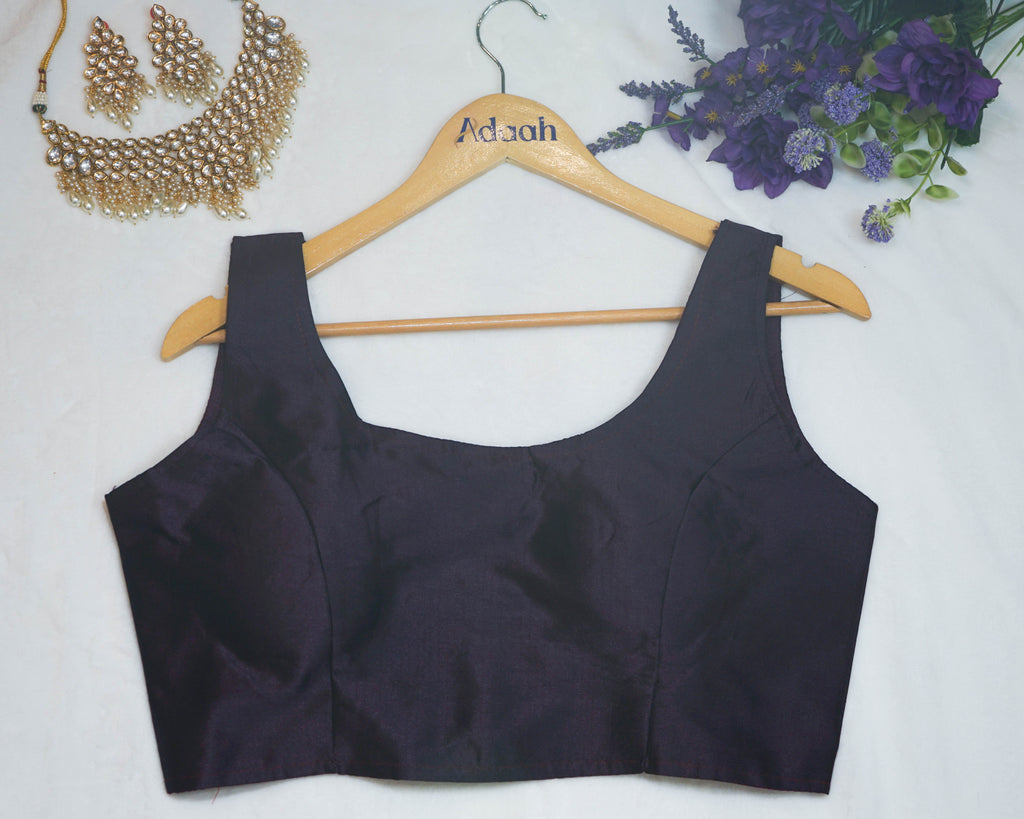 Plain Sleeveless Blouse