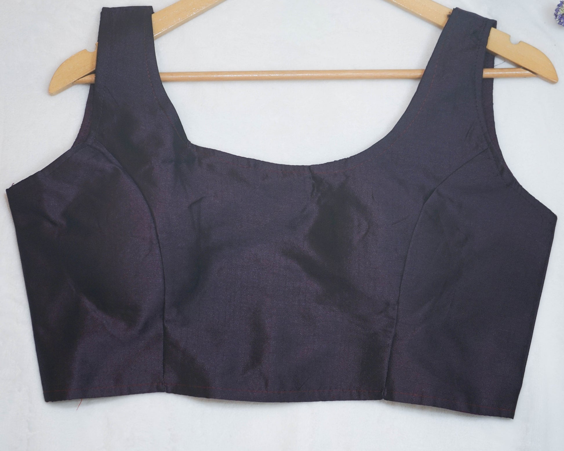 Plain Sleeveless Blouse