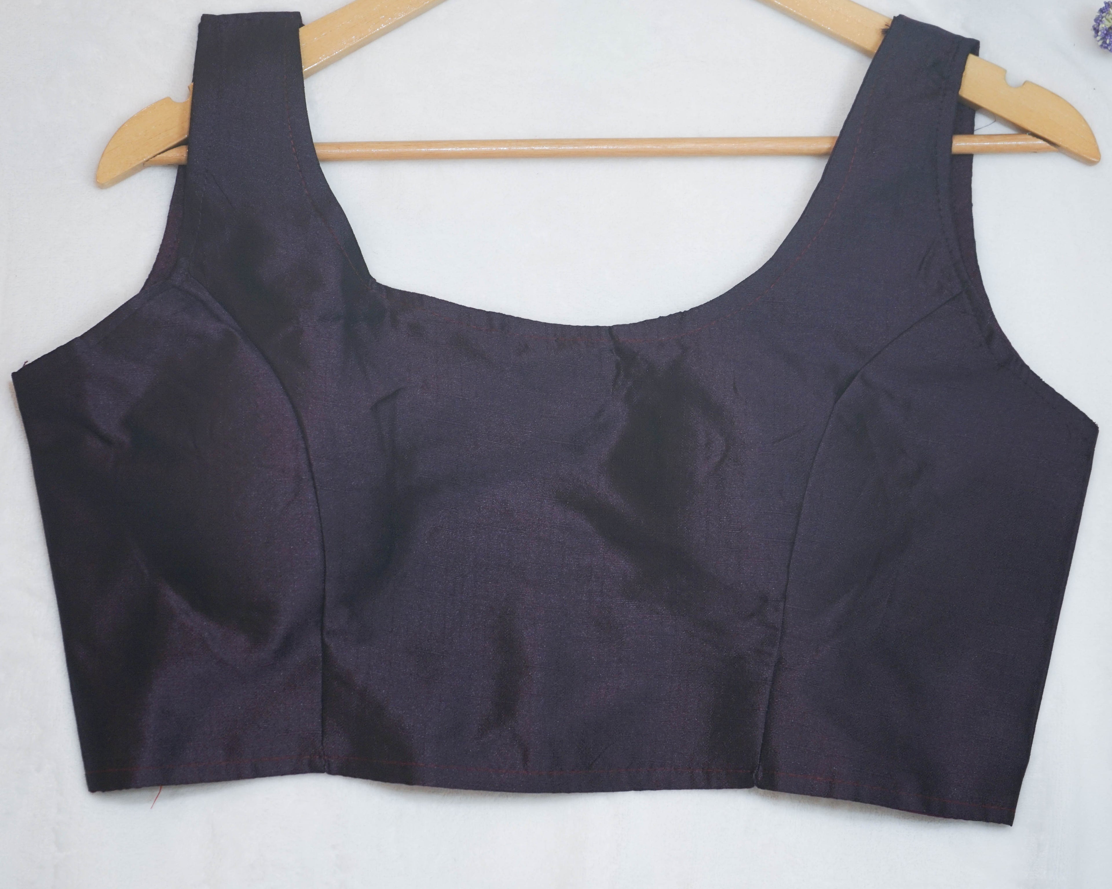 Plain Sleeveless Blouse