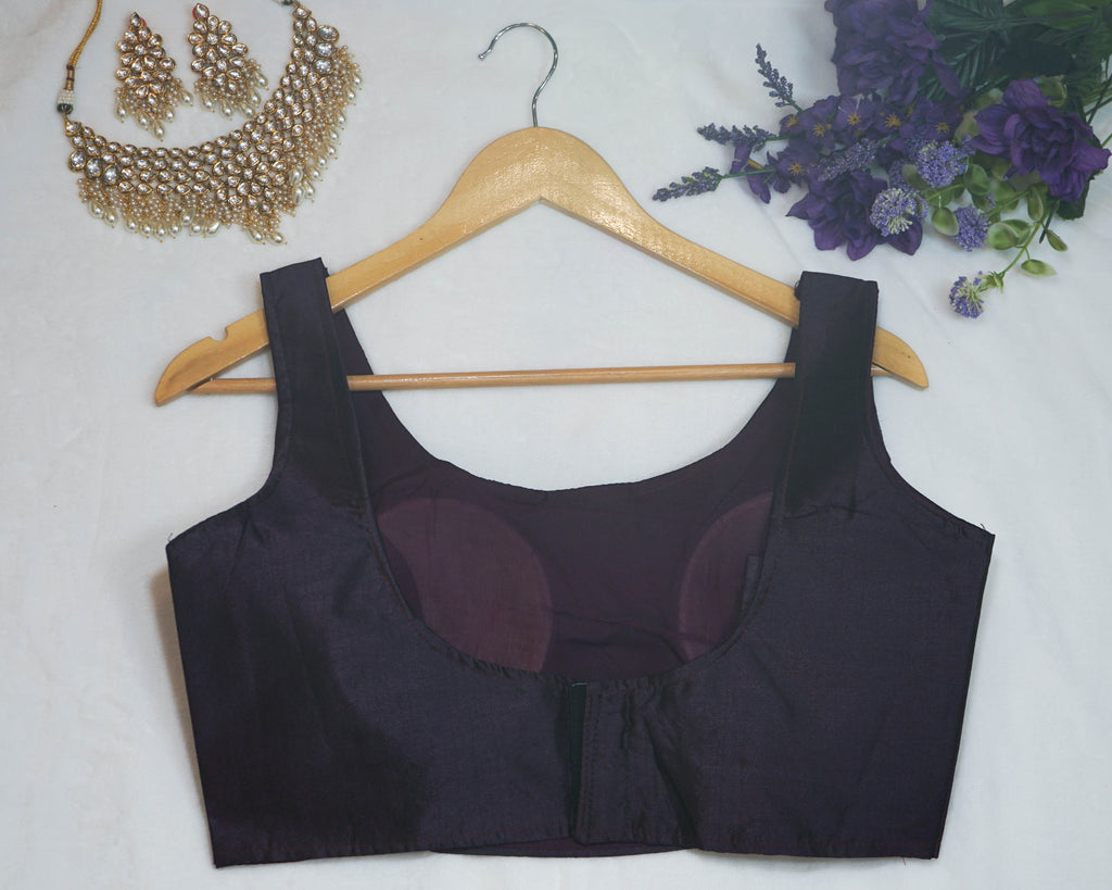 Plain Sleeveless Blouse