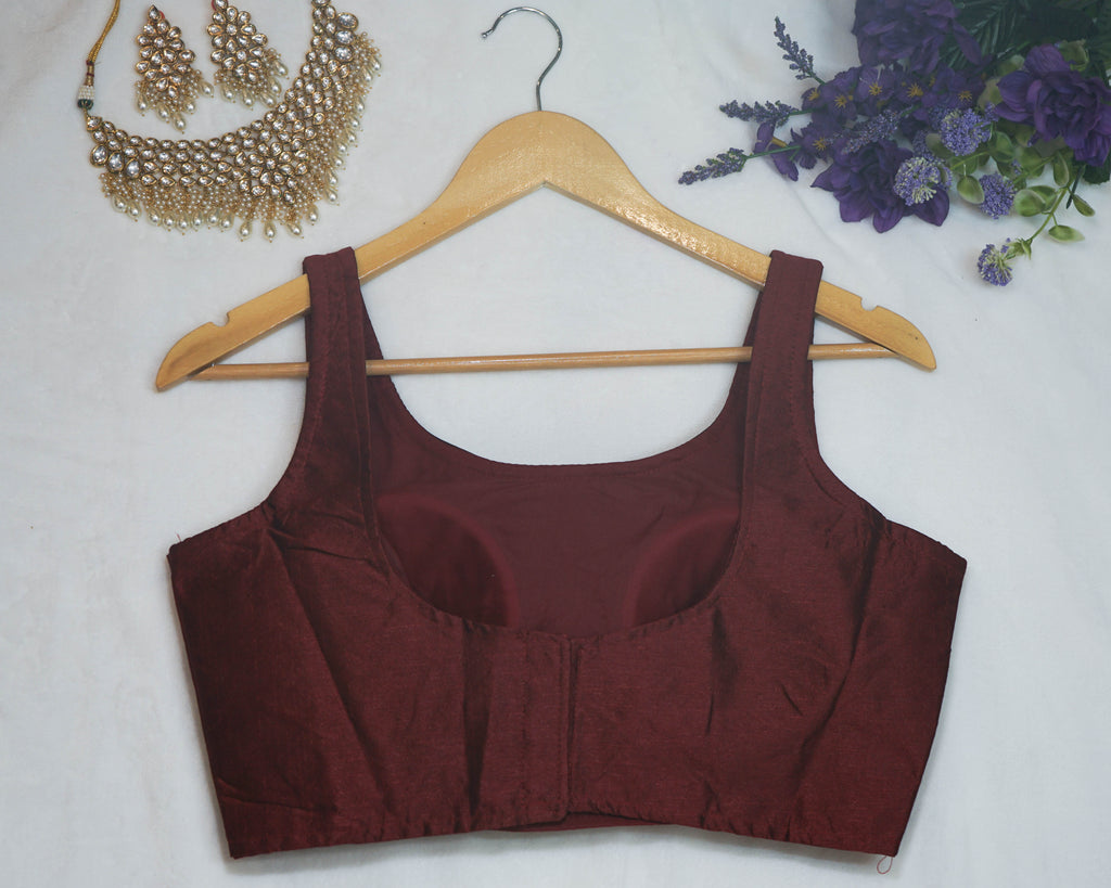 Plain Sleeveless Blouse