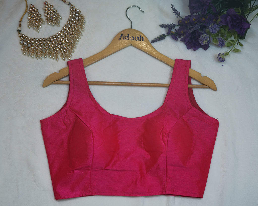 Plain Sleeveless Blouse