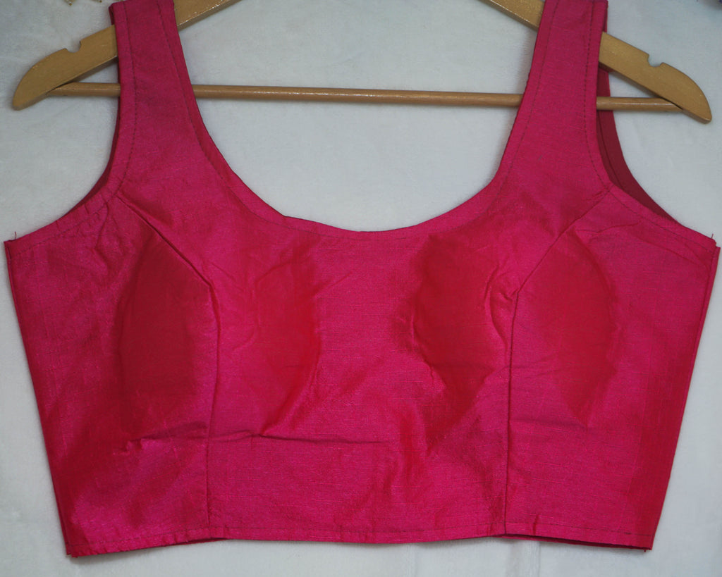 Plain Sleeveless Blouse