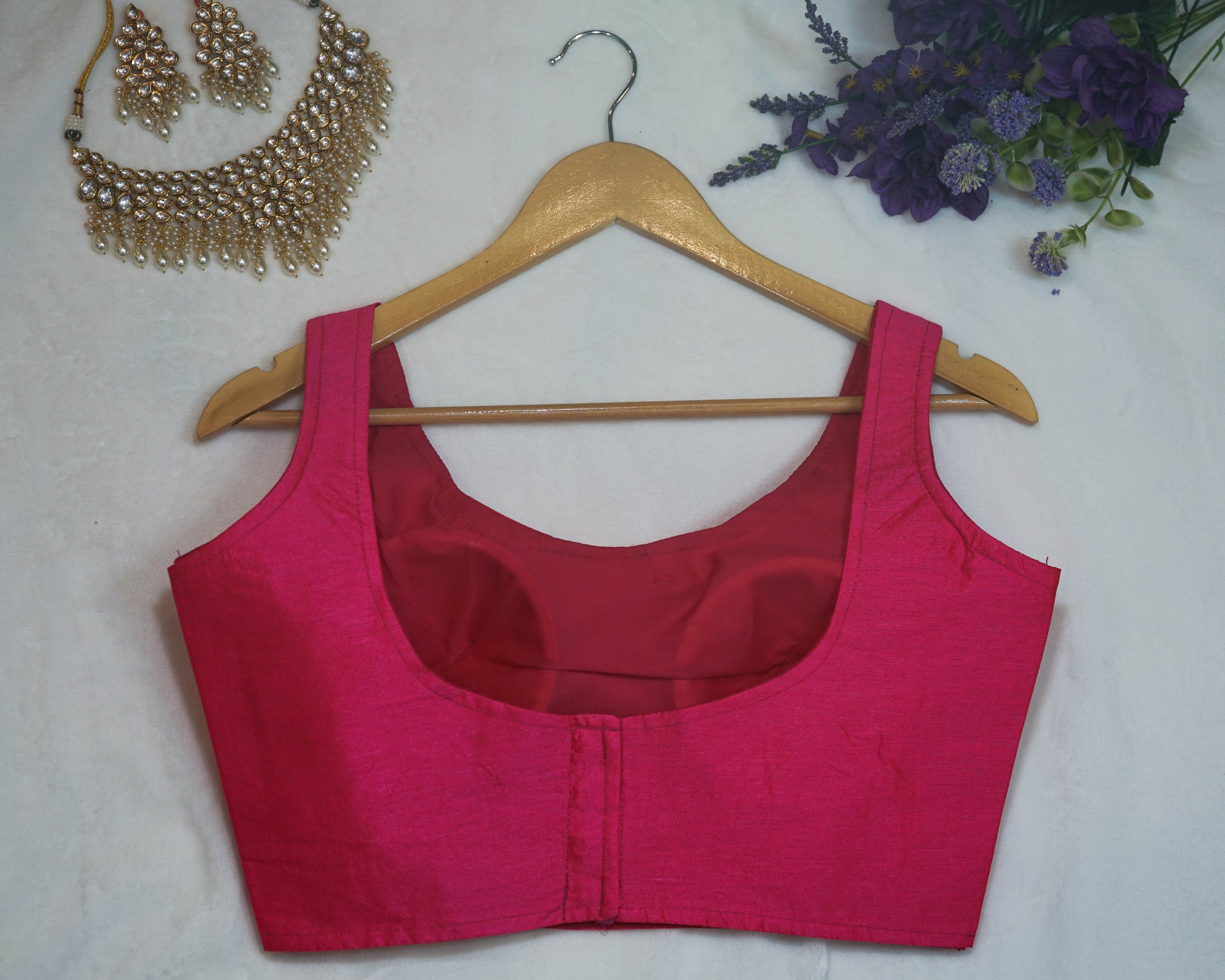 Plain Sleeveless Blouse