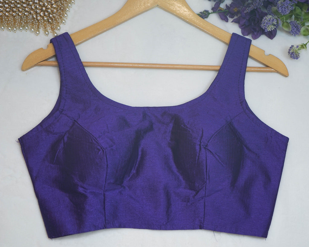 Plain Sleeveless Blouse