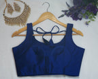 Plain Sleeveless Blouse with string