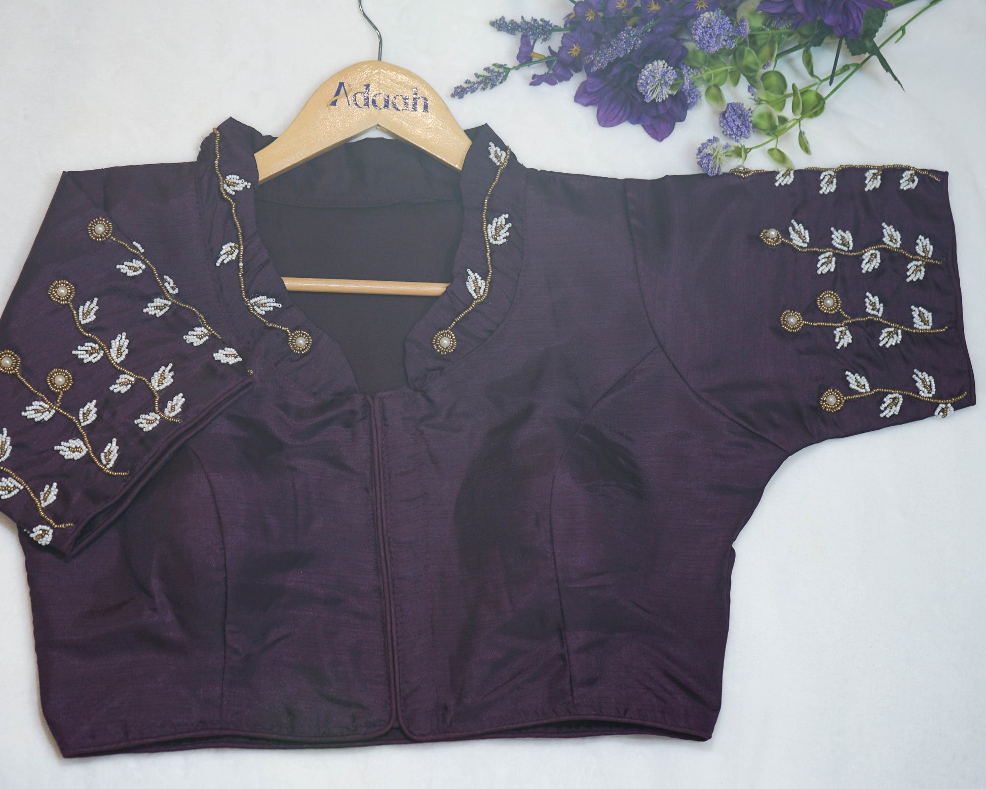 Beaded Vine Blouse