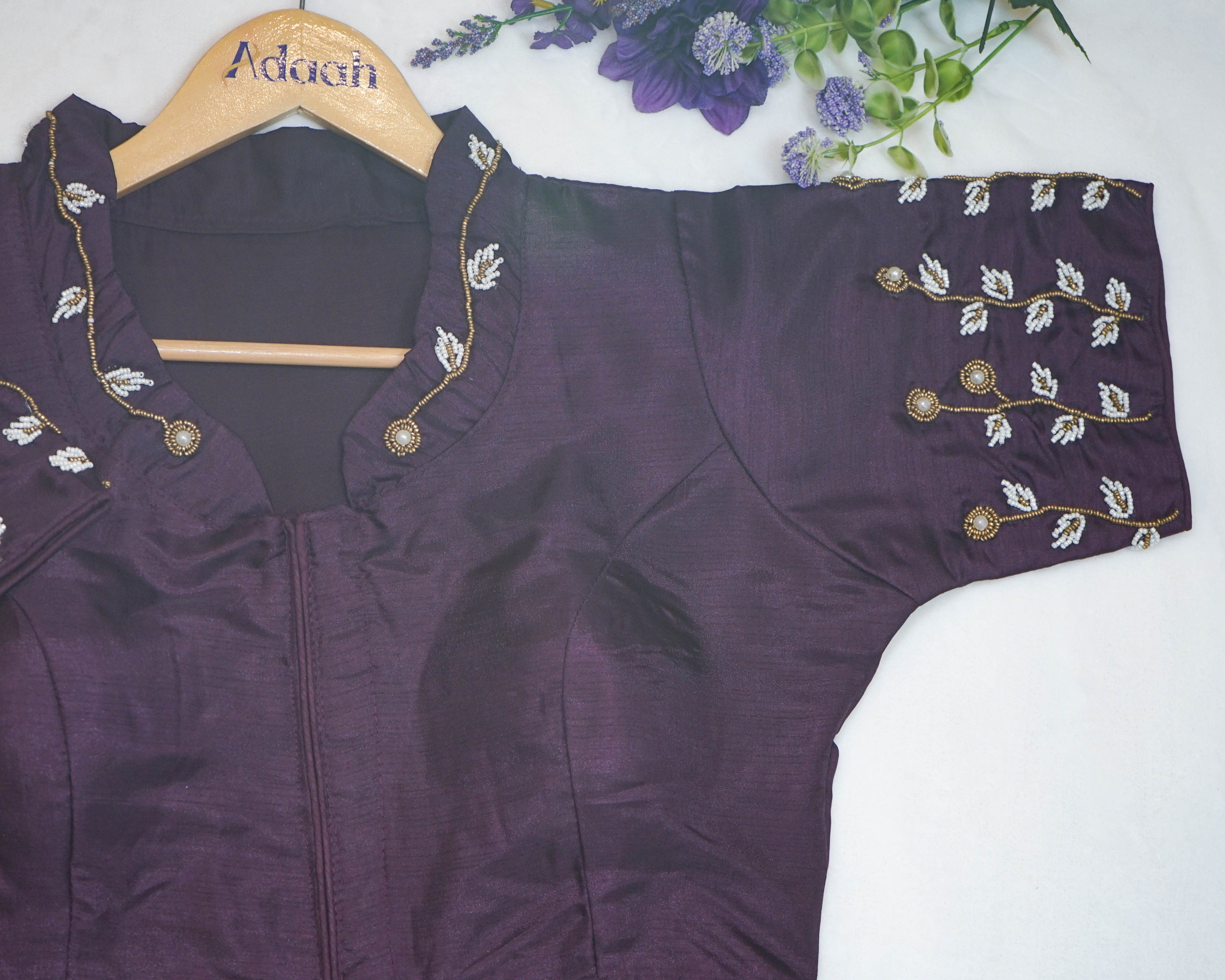Beaded Vine Blouse