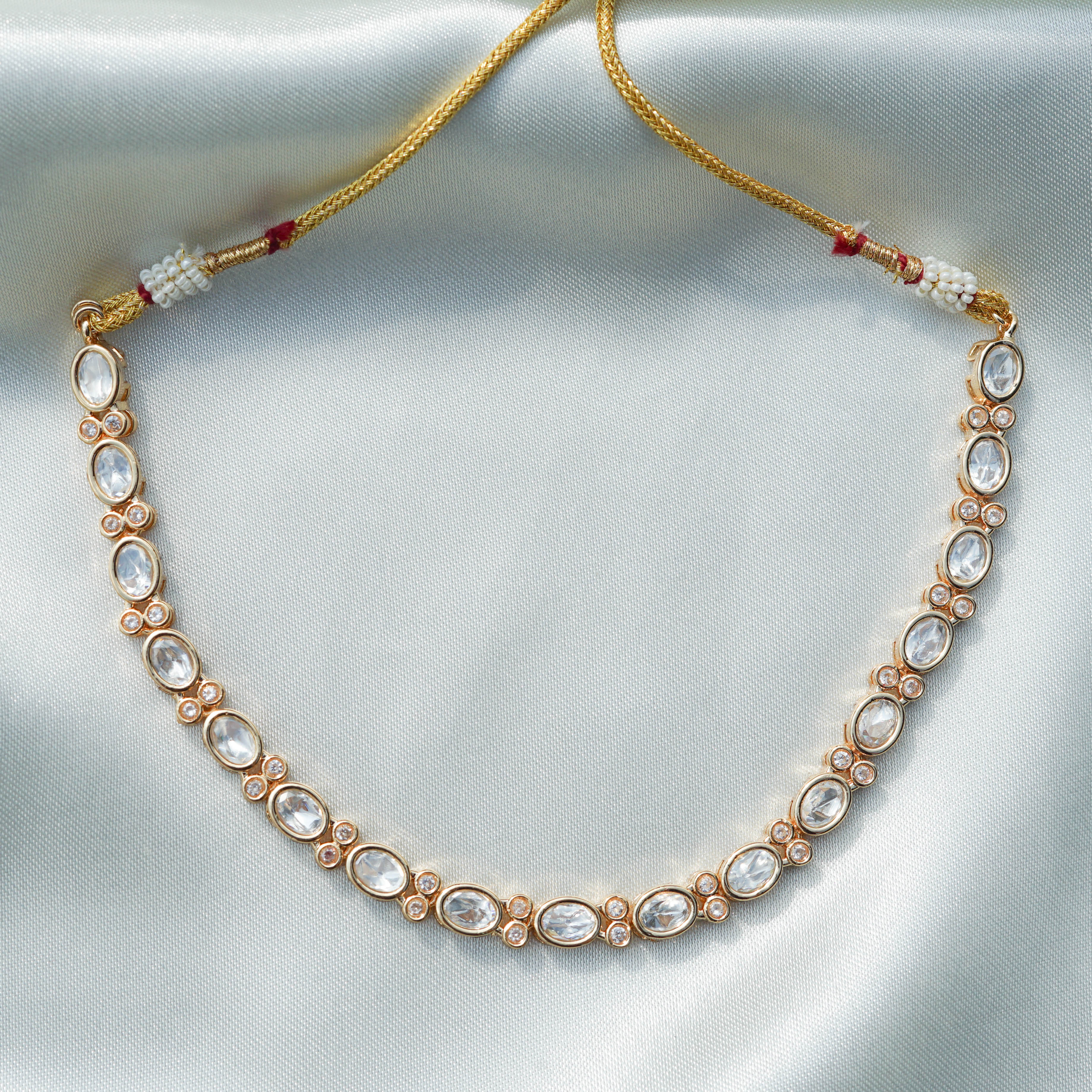 Whisper Kundan Charm Set
