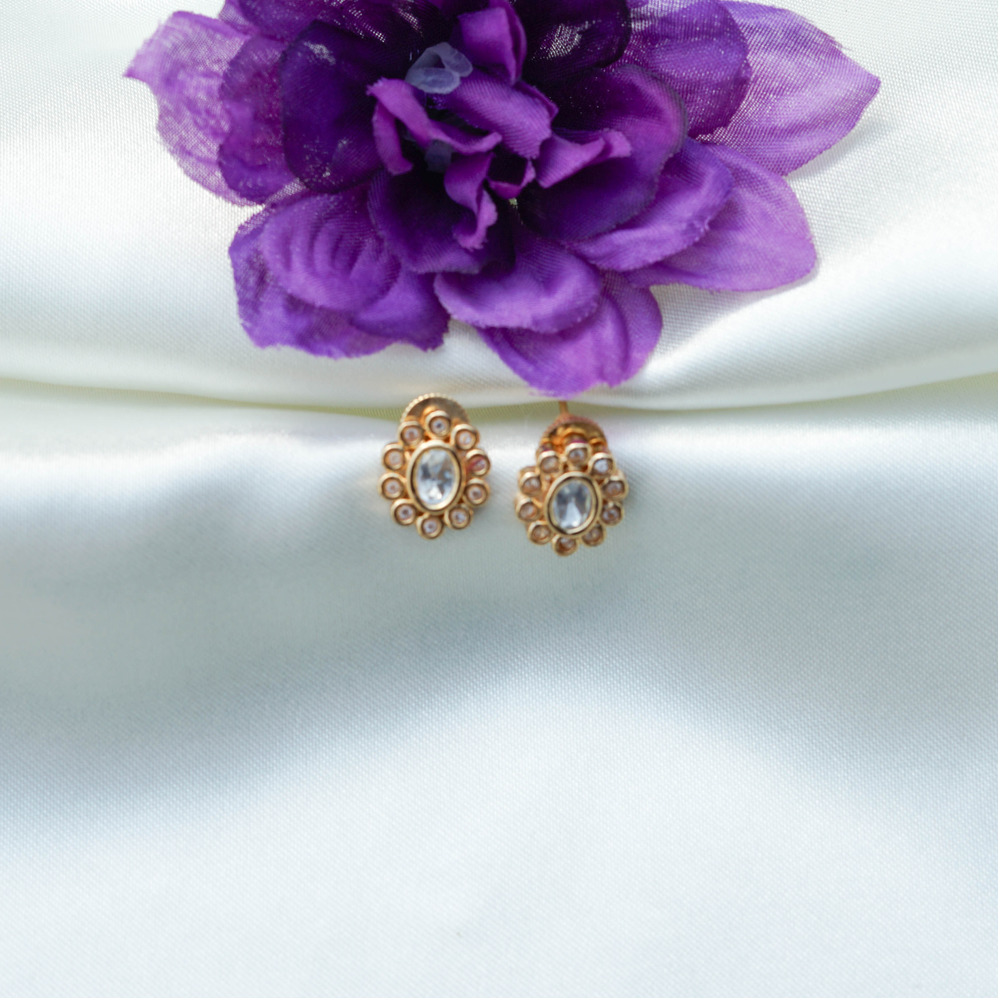 Whisper Kundan Charm Set
