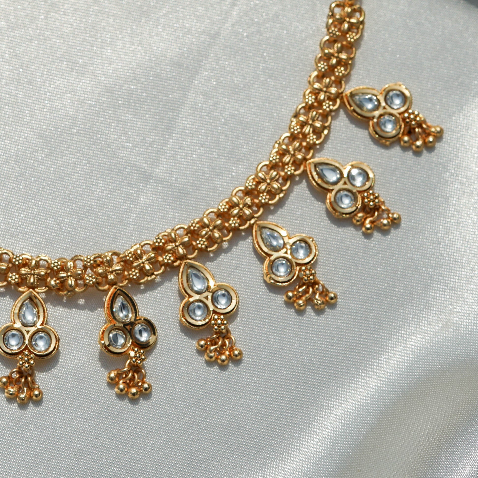 Petite Kundan Blossom Set