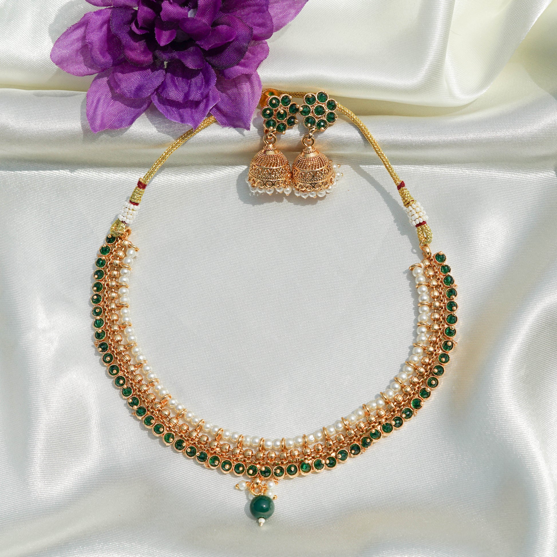 Emerald & Pearl Harmony Set