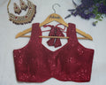 Sequin Sleeveless Blouse