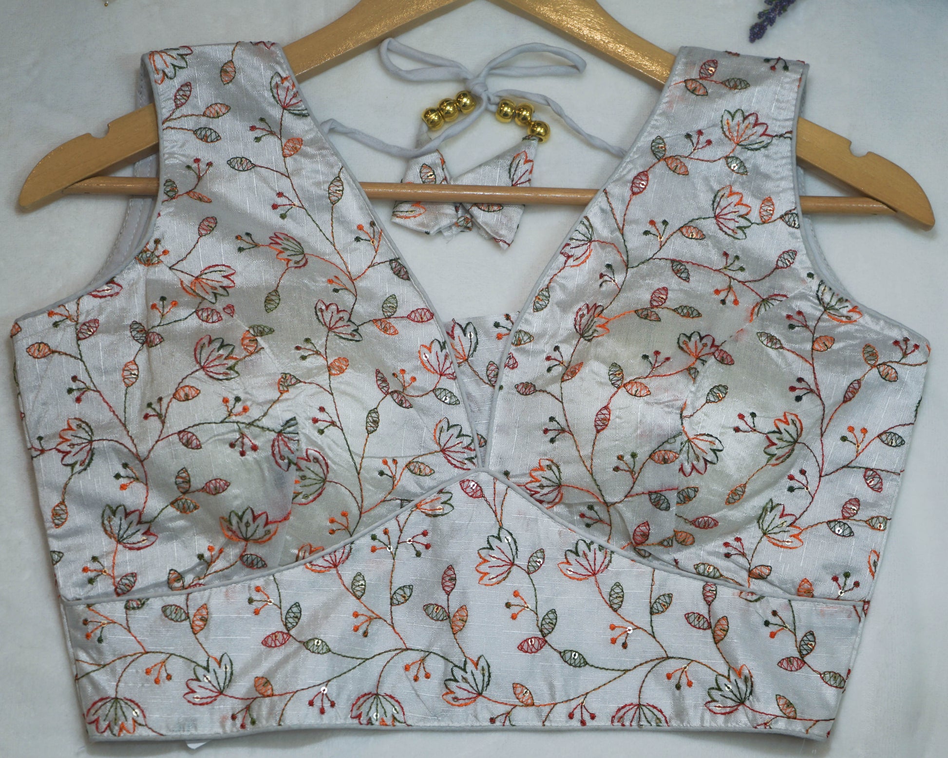 Floral Embroidered Blouse