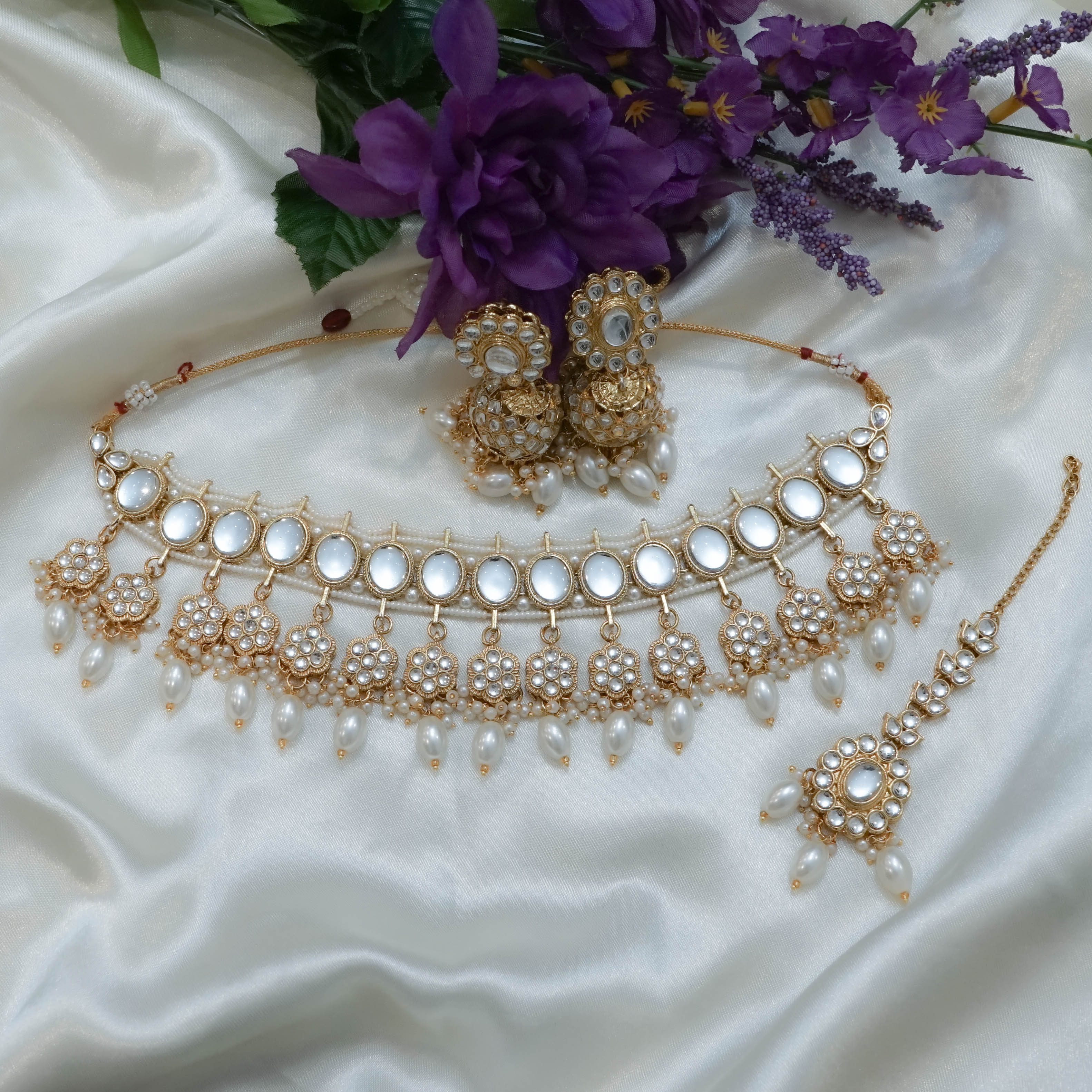 Floral Pearl Set