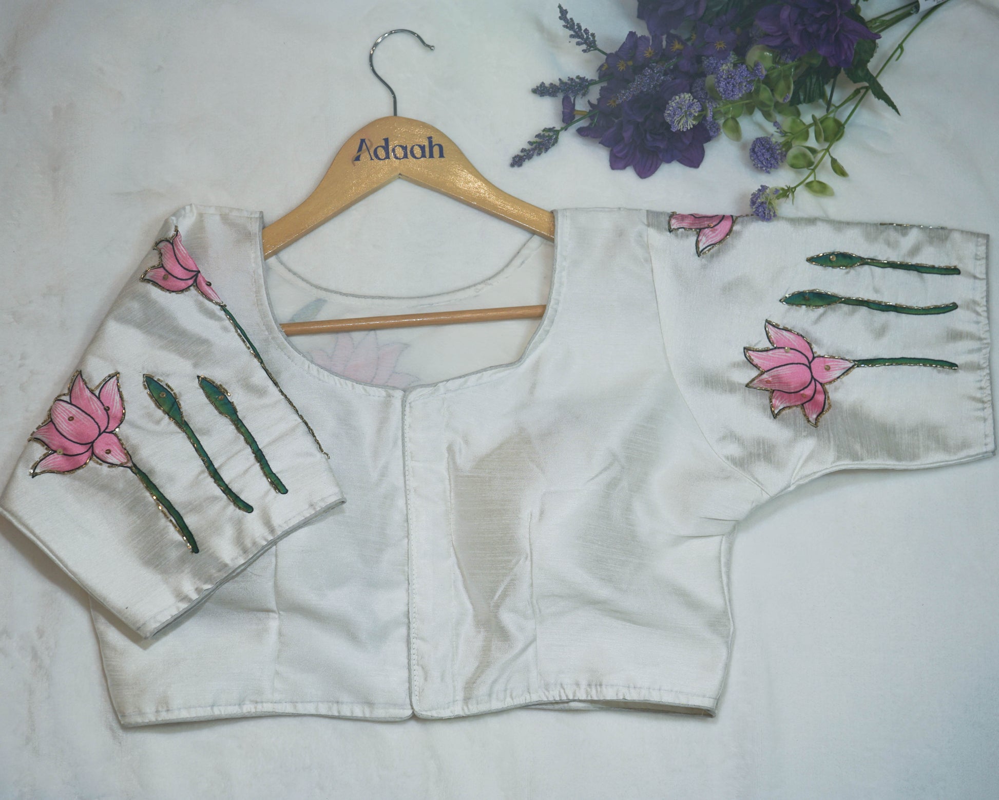 Flower Power Unique Handwork Blouse