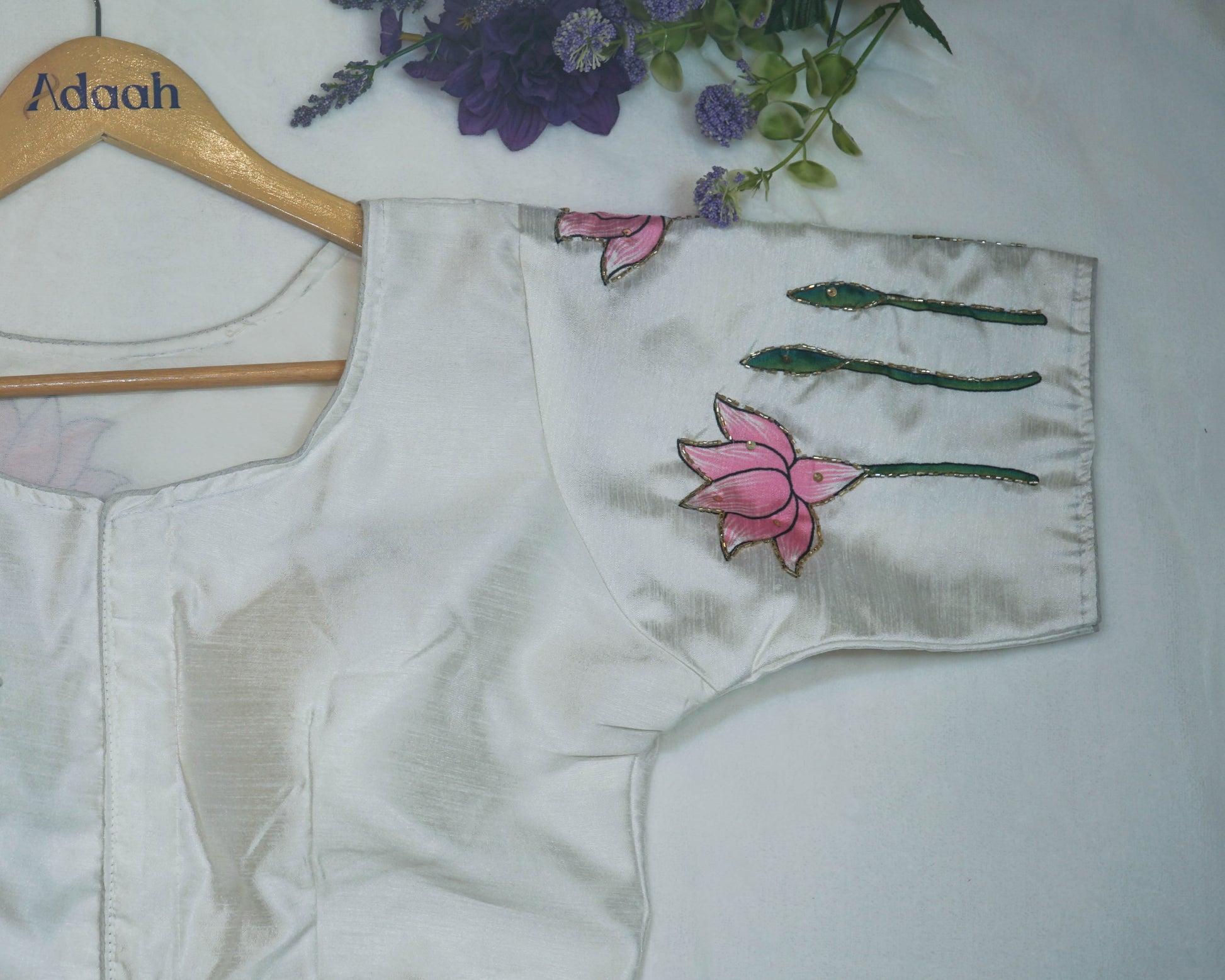 Flower Power Unique Handwork Blouse