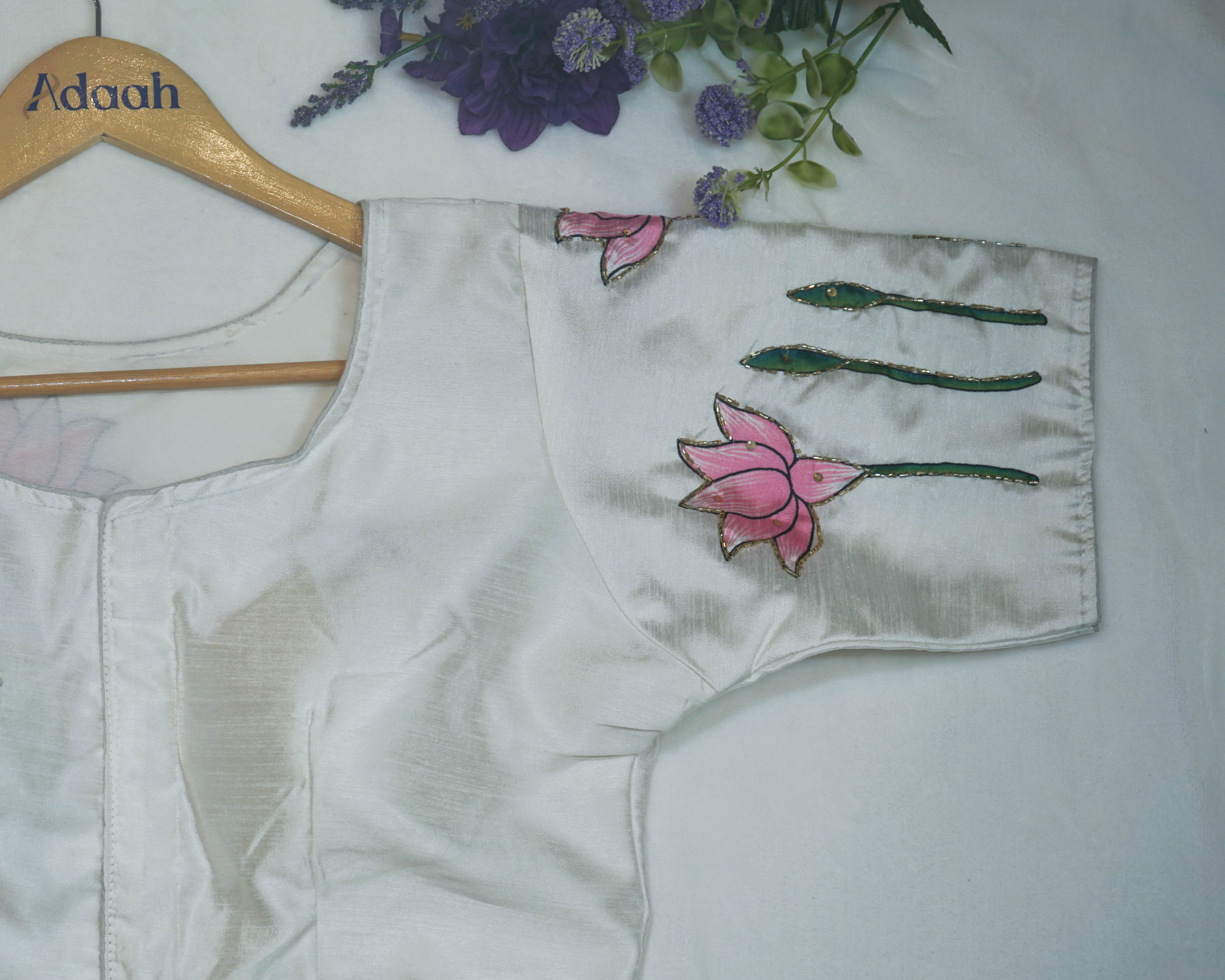 Flower Power Unique Handwork Blouse